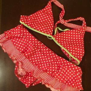 Reversible Top, Ruffled Bikini